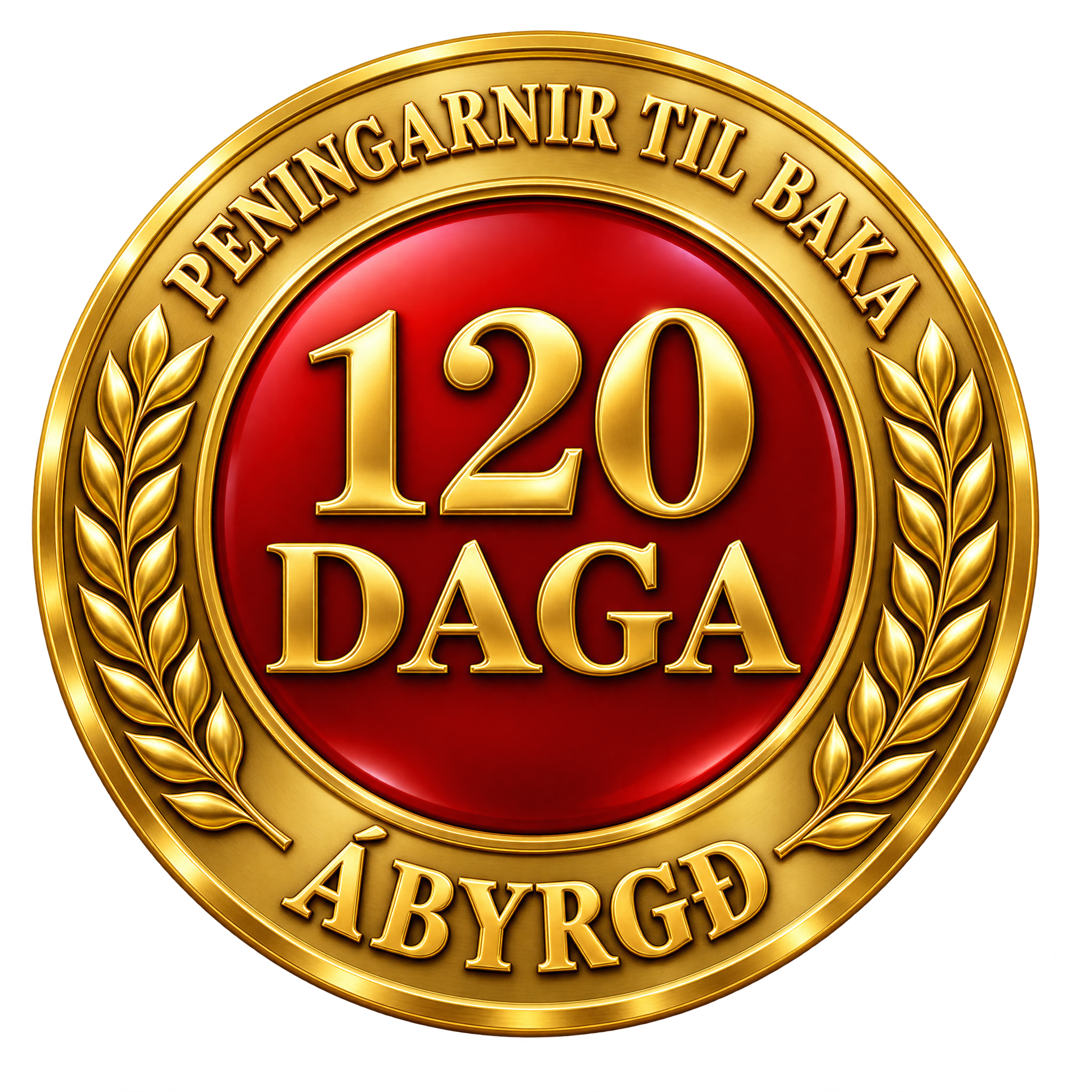 Innsigli 120 daga endurgreiðsluábyrgðar